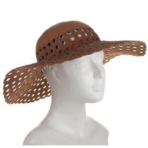 Vintage 70s Saks Fifth Avenue BOHO felt  Sun Hat